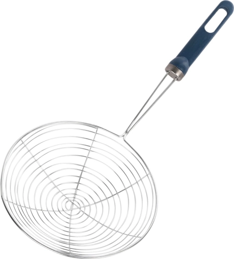 Konyhai szűrőkanál – „pókháló” merítő vízhez és olajhoz, 17 cm
