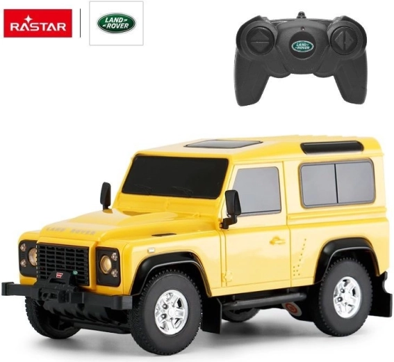 Távirányítós Land Rover Defender R/C 1:24 méretarányban – Sárga