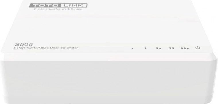 Totolink S505 5 portos Fast Ethernet kapcsoló