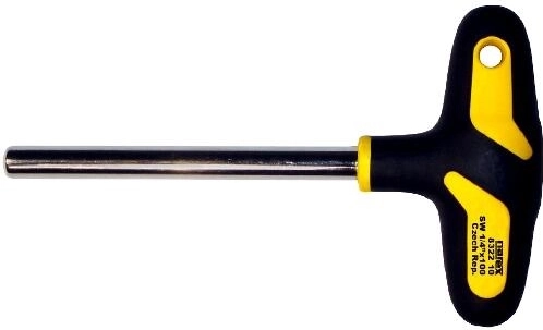 Mágneses 1/4″ bitcsavarhúzó T-markolattal