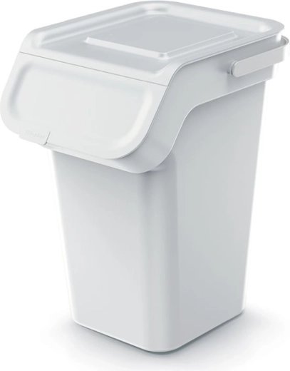 25 l-es szemetes aktív szénszűrővel, hamuszürke