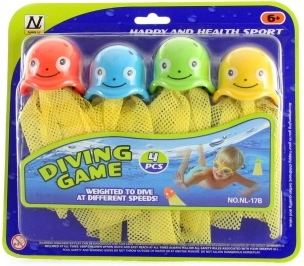 Merülő polipok – 4 darabos készlet