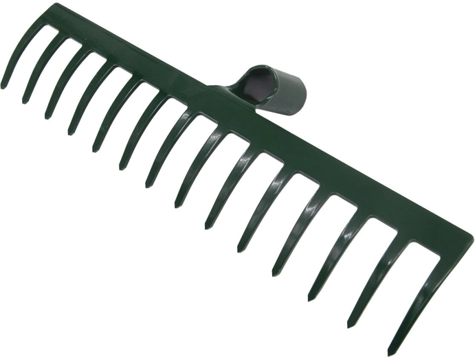 PROFI acél gereblye 14 foggal, 39,5 cm nyél nélkül