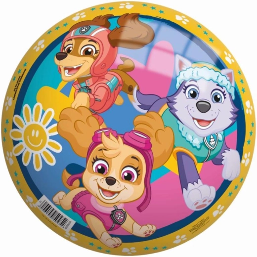 PAW PATROL gyöngyházfényű labda 23 cm