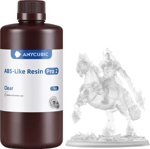 Anycubic ABS-szerű Resin Pro 2 átlátszó gyanta