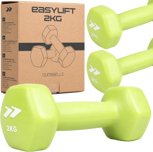 EasyLift neoprén kézi súlyzók 2 kg (2 db)