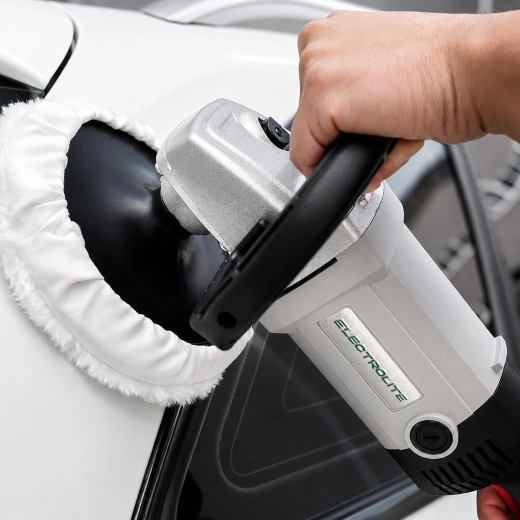 ELECTROLITE elektromos autópolírozó 1800 W prémium detailing készlet
