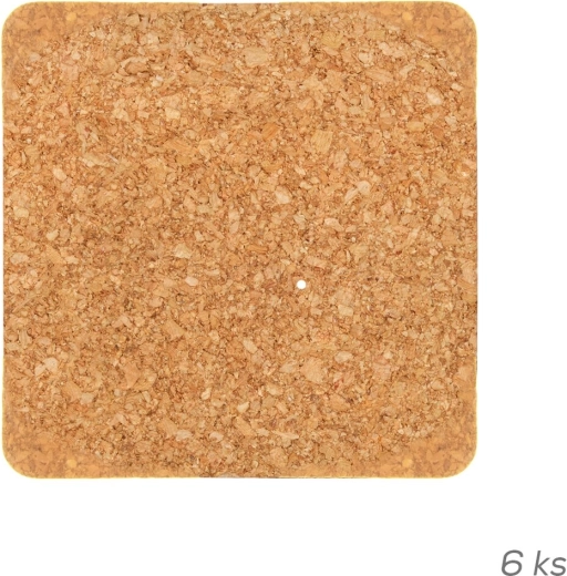 Parafa poháralátétek 9,5 × 9,5 cm (6 db)