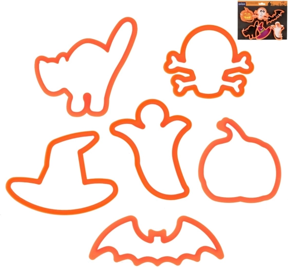 Orion halloween-i műanyag kiszúróformák – 6 db