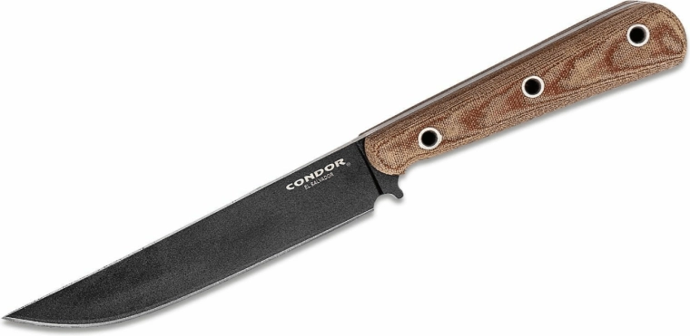 Condor Skirmish Knife taktikai kés 14,4 cm-es pengével, micarta markolattal és nylon/kydex tokban