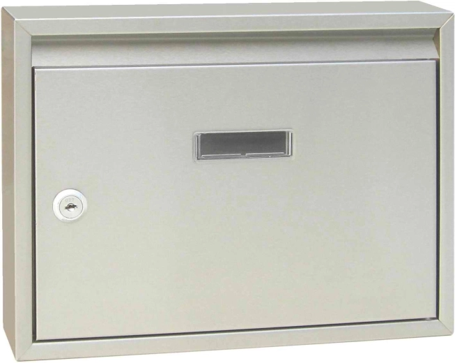 Rozsdamentes postaláda J.A.D. Tools elülső bedobónyílással