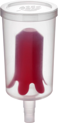 Csendes erjesztőcső nagy edényekhez