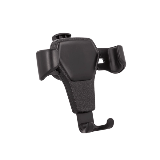 Setty gravitációs autós telefontartó szellőzőrácsra, fekete