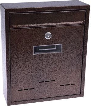 RADIM M postaláda antik réz 260 × 310 × 90 mm