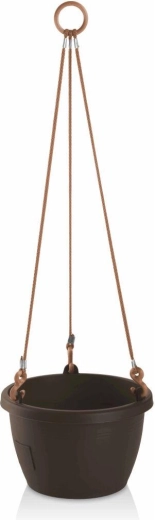 Önöntöző MARINA 25 barna függő virágláda