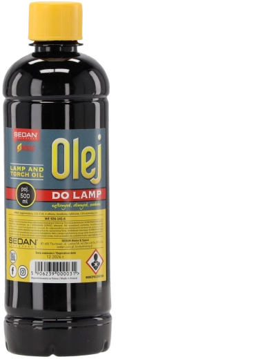 Paraffinolaj lámpákhoz és fáklyákhoz 500 ml ISKRA