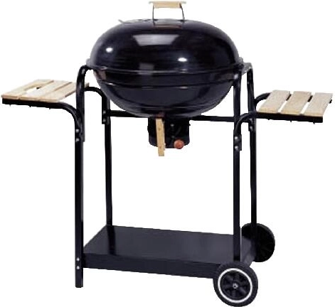 Katlangos grillsütő kerekekkel, 55 cm