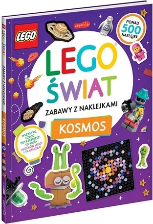 LEGO szórakoztató világ matricákkal: űr