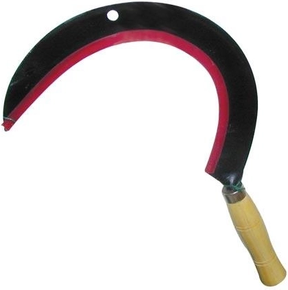 AGRO sarló – egykezes sarló gabona betakarításához és fű kaszálásához