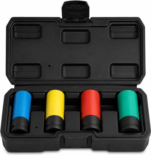 RENEW FORCE ütvecsavarozó dugókulcs készlet alumínium felnikhez 1/2" 17–22 mm
