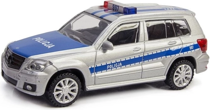 Rastar Mercedes-Benz GLK rendőrségi autómodell 1:43 - 1 darab