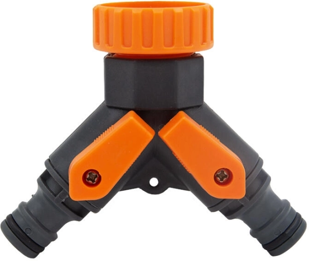 Csapadapter – 2-utas elosztó 3/4" és 1" tömlőkhöz