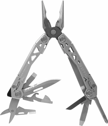 Gerber Suspension NXT multitool, 13 funkció, rozsdamentes acél