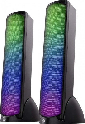 SkyPulse 2.0 számítógépes hangszórók Bluetoothszal és RGB világítással, 60 W