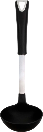 Merőkanál fekete nyéllel