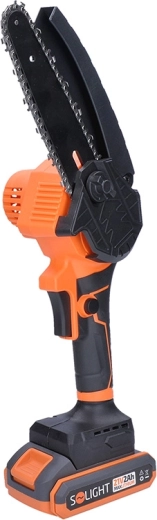 Solight kézi akkumulátoros láncfűrész 150 mm