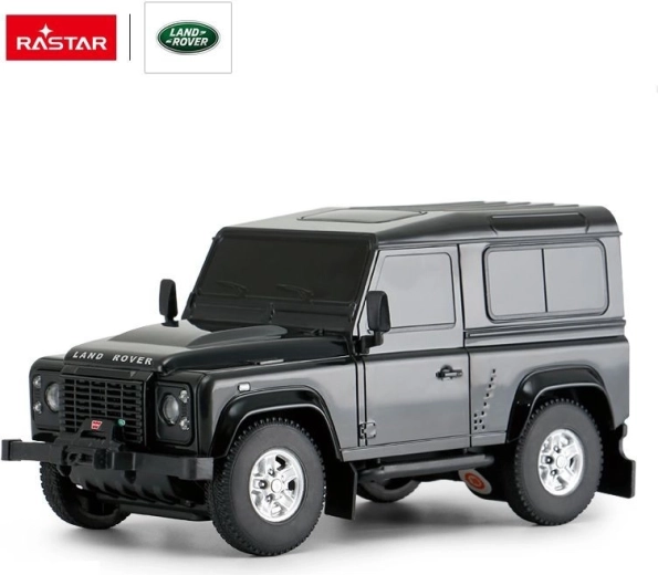 Rastar Land Rover Defender távirányítós RC autó 1:24 fekete