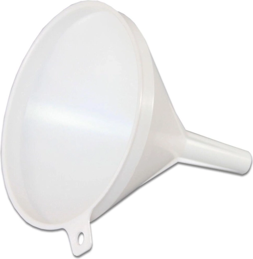 Műanyag tölcsér 18 cm – színkeverék