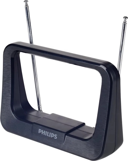 Beltéri TV-antenna 1,8 m koaxiális kábellel, 75 Ohm, 3G/4G szűrővel DVB-T/T2-höz
