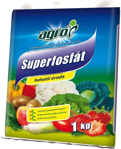 Szuperfoszfát 1 kg Agro – koncentrált foszforos műtrágya