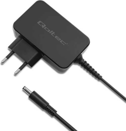 Qoltec hálózati tápegység Dell laptopokhoz 45 W 19,5 V 2,31 A (4,5 × 3,0 mm, középső tűvel)