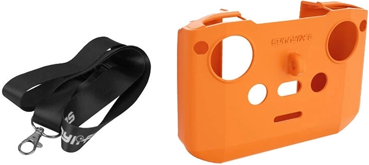 Szikon tok Sunnylife a DJI RC-N1 / RC-N2 / RC-N3 (narancssárga)