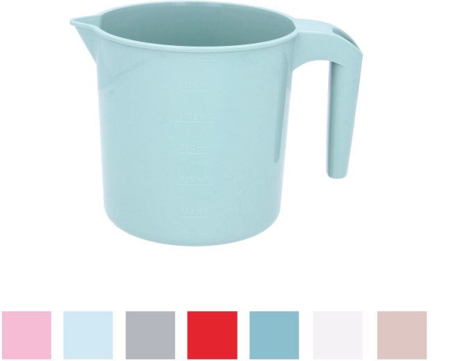 BPA-mentes műanyag mérőkancsó, 1,5 l