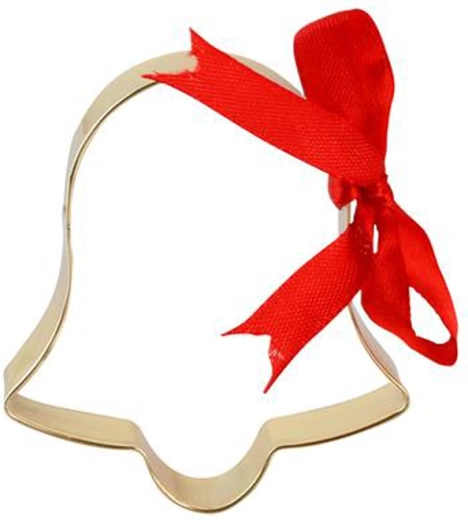 TORO arany csengő alakú süteménykiszúró, 7 cm