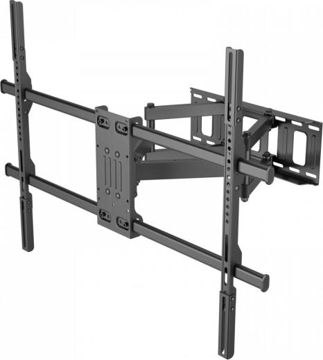 Extra strapabíró, kihúzható, dönthető és forgatható fali TV-tartó 100"-ig, VESA 800×600, 65 kg