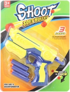 Habos lőszeres játékpisztoly gyerekeknek