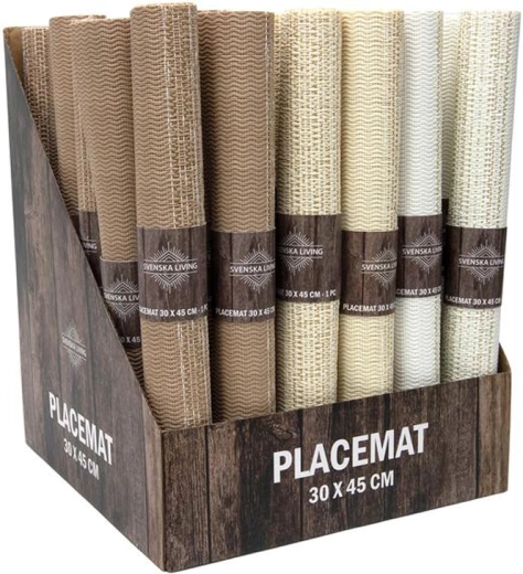 Poliészter teríték 30 × 45 cm, színkeverék