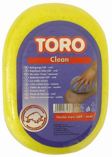 Lux masszázsszivacs, ovális, fehér