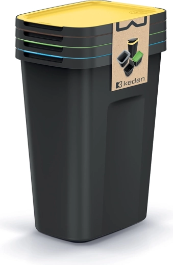 Compacta Q Flap Plus szelektáló szemetes szett 4×35 l