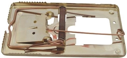 Klasszikus patkánycsapda – lecsapódó fém csapda