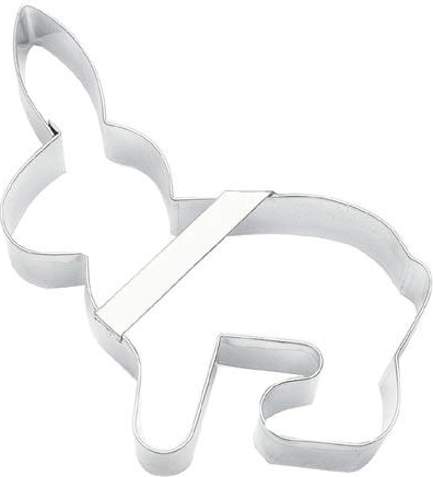 Mézeskalács-kiszúró – ülő nyuszi