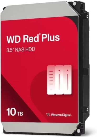 Western Digital WD Red Plus 10 TB 3,5" HDD NAS-hoz