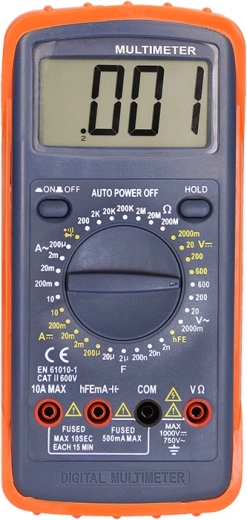 Solight digitális multiméter 600 V/10 A – 1 darab