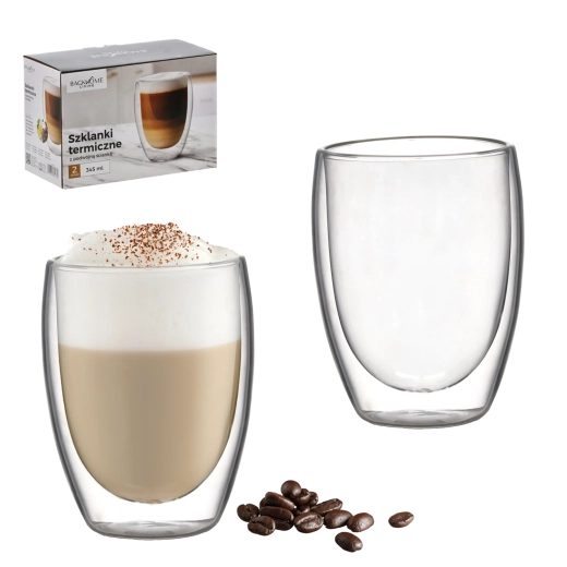 Duplafalú termos pohár 345 ml – 2 db-os szett