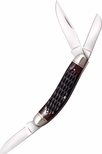 Cold Steel Gentleman's Stockman Jigged Bone zsebkés 3 pengével
