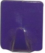 Öntapadós téglalap alakú akasztók, színmix – 80 db